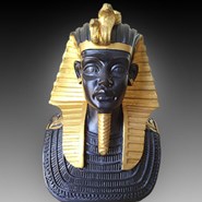 King Tut Mask (Black x Gold)
